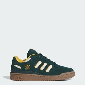 adidas Forum Low CL Causal Aurora Ivy White Green Yellow JQ2656 Men's Size 9.5
